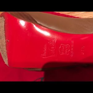 Christian Louboutin Shoes - Christian Louboutin sling backs tan/brown Christian Louboutin Shoes - Christian Louboutin sling backs tan/brown